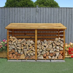 Mercia Double Log Store 15 Mercia Double Log Store -Outdoor Garden 12806821 2125011214204199
