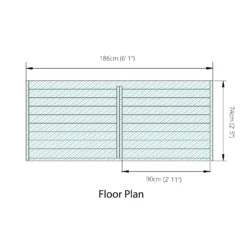 Mercia Double Log Store 21 Mercia Double Log Store -Outdoor Garden 12806821 8535028837762330