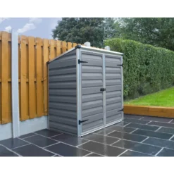 Palram - Canopia Voyager Pent Shed - Dark Grey -Outdoor Garden 12806862 1154833195596958