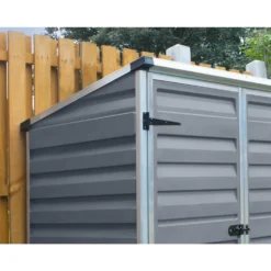 Palram - Canopia Voyager Pent Shed - Dark Grey -Outdoor Garden 12806862 2064833195903339