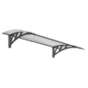 Palram - Canopia Canopy Neo 1350 Grey Twinwall -Outdoor Garden 12807312 1134831962958305