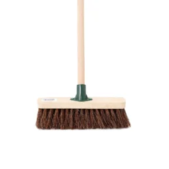 Master Gardener Stiff Wooden Broom - 30cm -Outdoor Garden 12807612 7244966141968171
