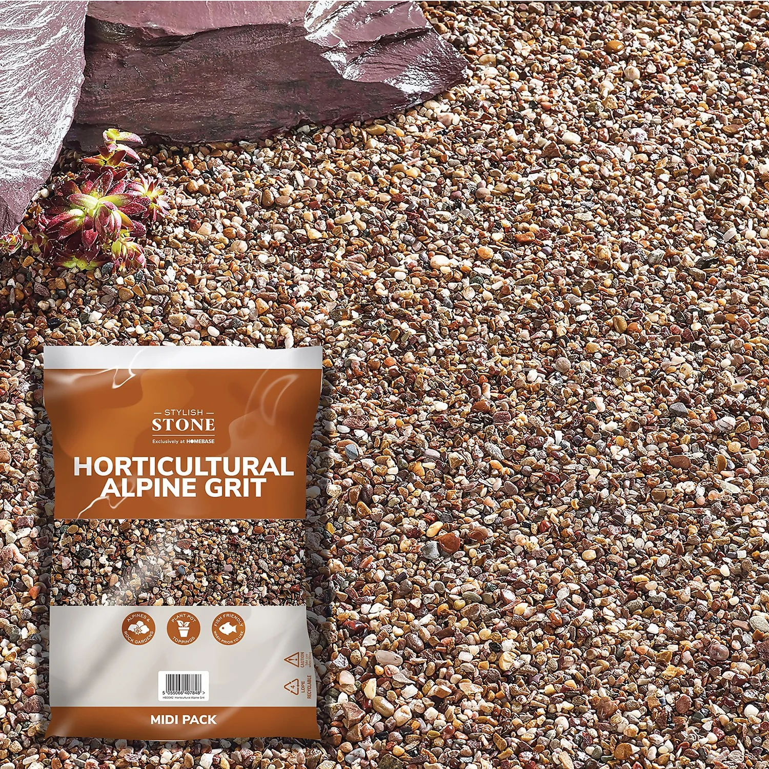 Stylish Stone Horticultural Alpine Grit - Midi Pack - 9kg 3 Stylish Stone Horticultural Alpine Grit - Midi Pack - 9kg