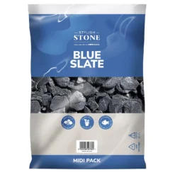 Stylish Stone Blue Slate 20mm - Midi Pack - 9kg -Outdoor Garden 12808153 1874902947198100