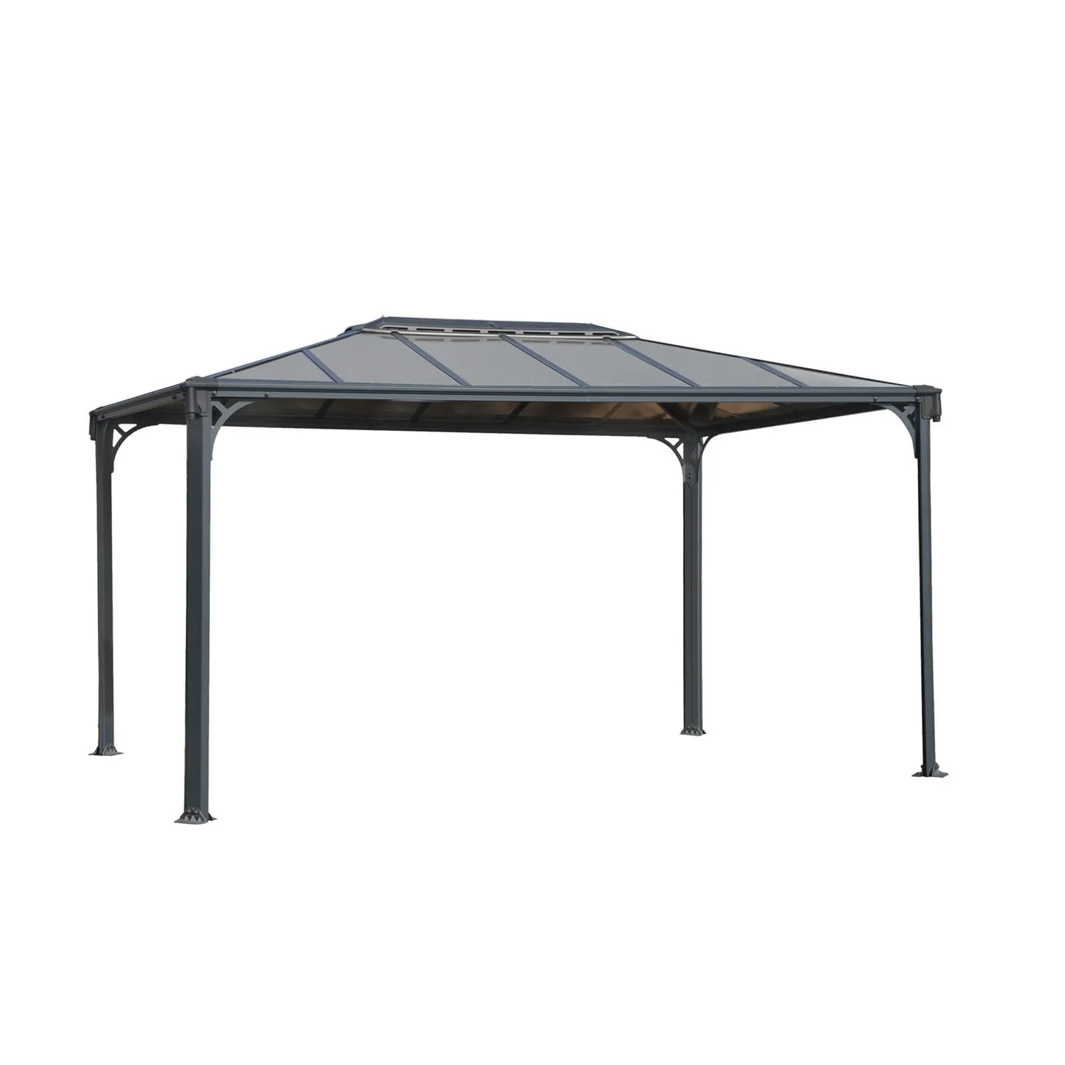 Palram - Canopia Martinique 4300 Garden Gazebo Grey Bronze 6 Palram - Canopia Martinique 4300 Garden Gazebo Grey Bronze - Image 4