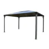 Palram - Canopia Martinique 4300 Garden Gazebo Grey Bronze -Outdoor Garden 12810742 4294831906737270