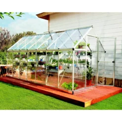 Palram 6 X 14ft Canopia Harmony Greenhouse - Silver -Outdoor Garden 12810860 1274833197875950