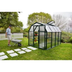 Palram 6 X 8ft Canopia Eco Grow Greenhouse - Green -Outdoor Garden 12810861 2034833198695610