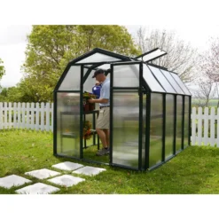 Palram 6 X 8ft Canopia Eco Grow Greenhouse - Green -Outdoor Garden 12810861 8324833198775713