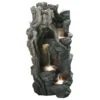 Stylish Fountains Forest Falls Including LEDS -Outdoor Garden 12812573 1264831898621349