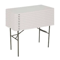 Lifetime Seasonal Party Trestle Table - 1.22m / 4ft -Outdoor Garden 12813147 1444913634497319