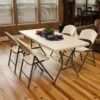 Lifetime Seasonal Folding Party Trestle Table - 1.83m / 6ft 1 Lifetime Seasonal Folding Party Trestle Table - 1.83m / 6ft -Outdoor Garden 12813150 1094831962226959