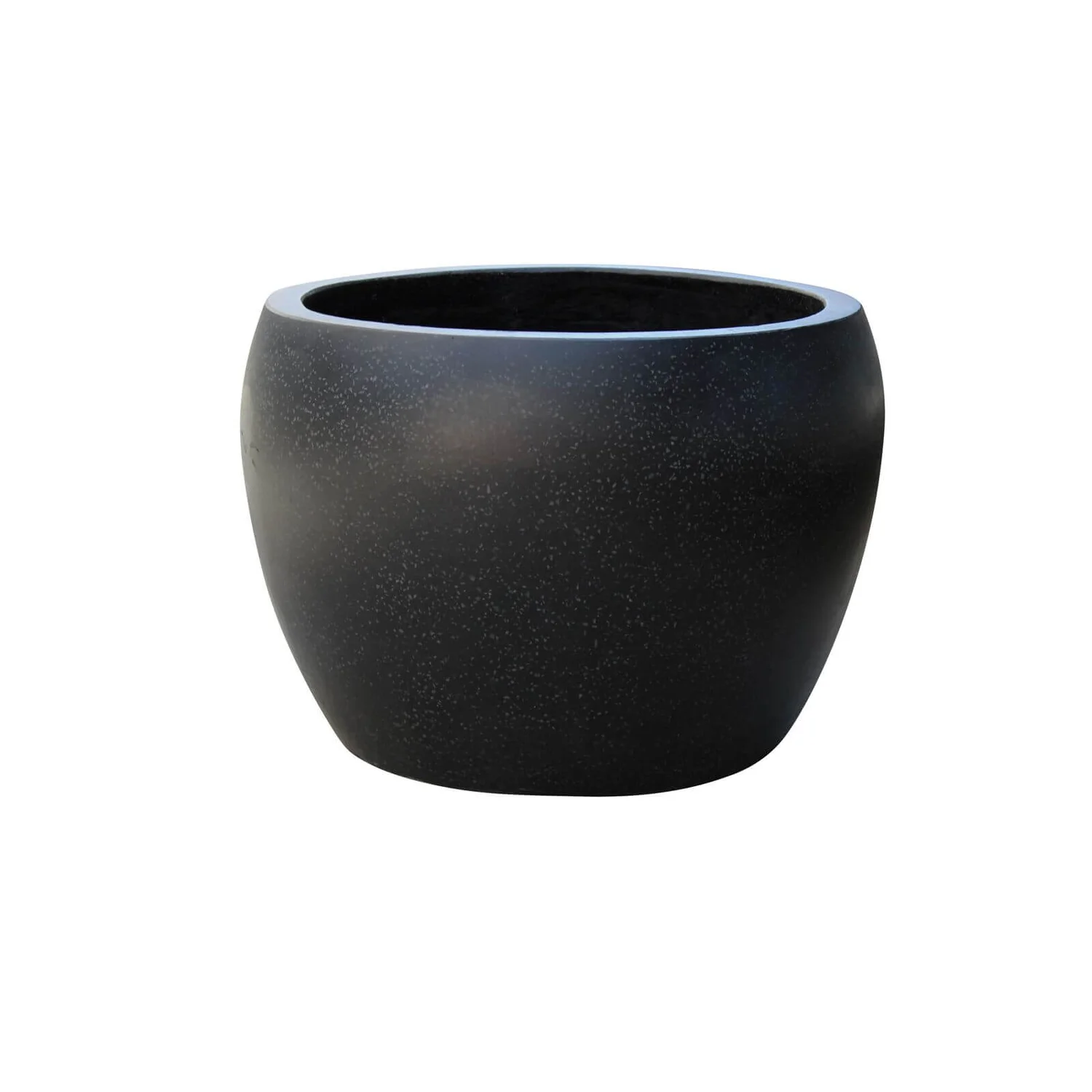 Plaza Moon Planter In Black - 42cm 3 Plaza Moon Planter In Black - 42cm