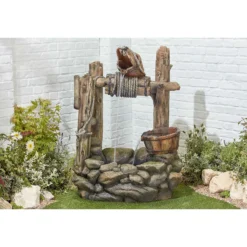 Stylish Fountains Country Well Including LED Lights 6 Stylish Fountains Country Well Including LED Lights -Outdoor Garden 12814083 1594850314109907