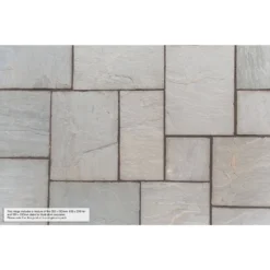 Stylish Stone Natural Sandstone 600 X 290mm - Lakefell (Full Pack) -Outdoor Garden 12816943 1024833199151091