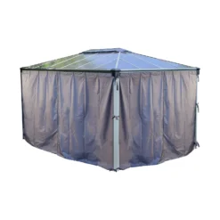 Palram - Canopia Martinique 4300 Garden Gazebo Curtain Set -Outdoor Garden 12817222 1564843390151520