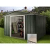 Yardmaster 10x13ft Hercules Deluxe Apex Metal Shed With Floor Frame -Outdoor Garden 12817658 1004924203065664