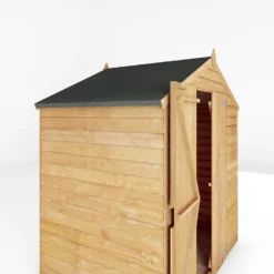Mercia 4 X 6ft Overlap Apex Windowless Wooden Shed -Outdoor Garden 12819787 1925023716443166