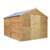 Mercia 12 X 8ft Overlap Apex Windowless Shed -Outdoor Garden 12822437 1194831963839858