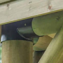 Forest (Installation Included) Thatch Roof Furnished Gazebo - 3m - Green -Outdoor Garden 12823705 1684833217565217