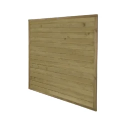 Horizontal Tongue & Groove Fence Panel - 6ft - Pack Of 4 -Outdoor Garden 12823845 1064833217948743