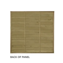 Horizontal Tongue & Groove Fence Panel - 6ft - Pack Of 4 -Outdoor Garden 12823845 8404833217872618