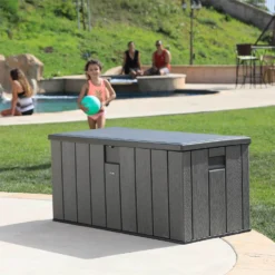 Lifetime Outdoor Plastic Storage Box 568 Litres -Outdoor Garden 12826332 1744833225240174