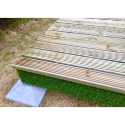 None Swift Deck Complete Decking Kit - Corner - 4.75 X 4.7m -Outdoor Garden 12826414 6344833224672457