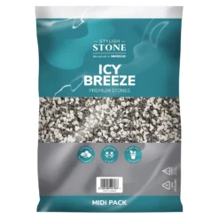 Stylish Stone Icy Breeze - Midi Pack - 9kg -Outdoor Garden 12826532 4264902951240081