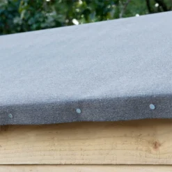 Forest 8 X 6ft Overlap Pressure Treated Apex Shed - Double Door No Windows - Incl. Installation -Outdoor Garden 12833315 1154833202090875