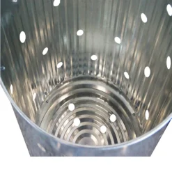 None Garden Galvanised Steel Incinerator / Fire Bin With Lid - 85L -Outdoor Garden 12834094 1205030658523428