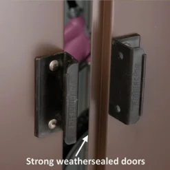 Yardmaster 10x8ft Shiplap Metal Shed -Outdoor Garden 12834219 9285040006142005