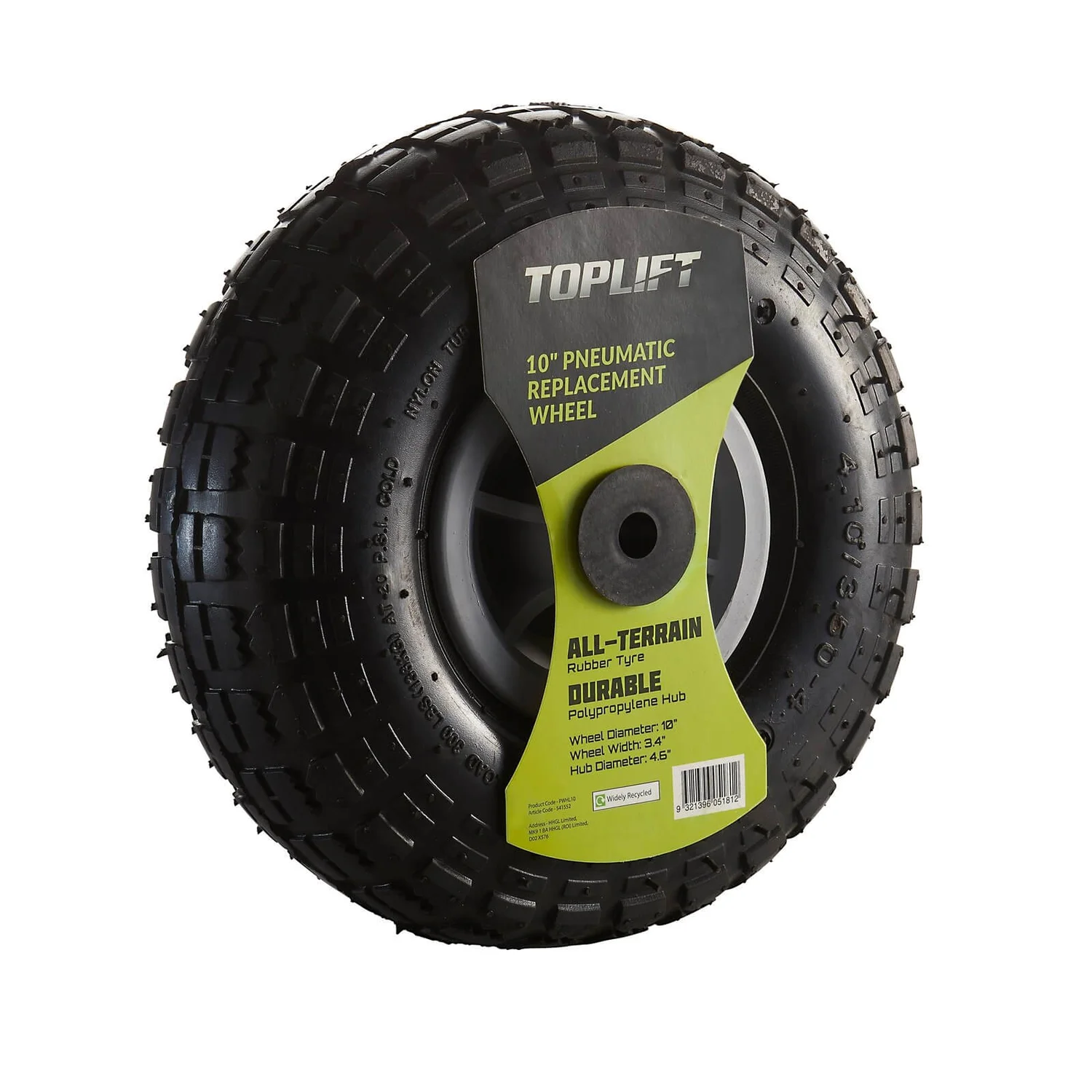 Top Lift 10 Inch Pneumatic Wheel 3 Top Lift 10 Inch Pneumatic Wheel