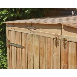 Anchor Fast Double Wheelie Bin Store -Outdoor Garden 12835697 1894832981855229