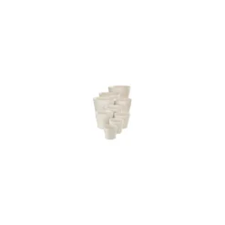 White Plant Pot - 17cm 7 White Plant Pot - 17cm -Outdoor Garden 12836465 1464832982742482