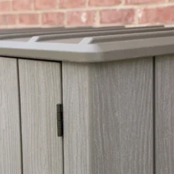 Lifetime 1500L Rough Cut Vertical Storage Cabinet -Outdoor Garden 12836581 1504833207984819