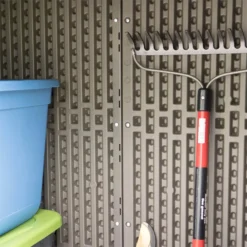 Lifetime 1500L Rough Cut Vertical Storage Cabinet -Outdoor Garden 12836581 7954833207925203