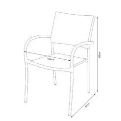 Bambrick 6 Seater Garden Dining Set -Outdoor Garden 12881493 1464948030867995