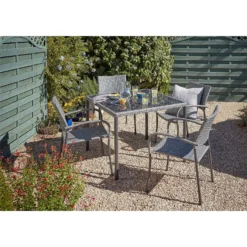 Bambrick 4 Seater Garden Dining Set -Outdoor Garden 12881495 1734948030558773