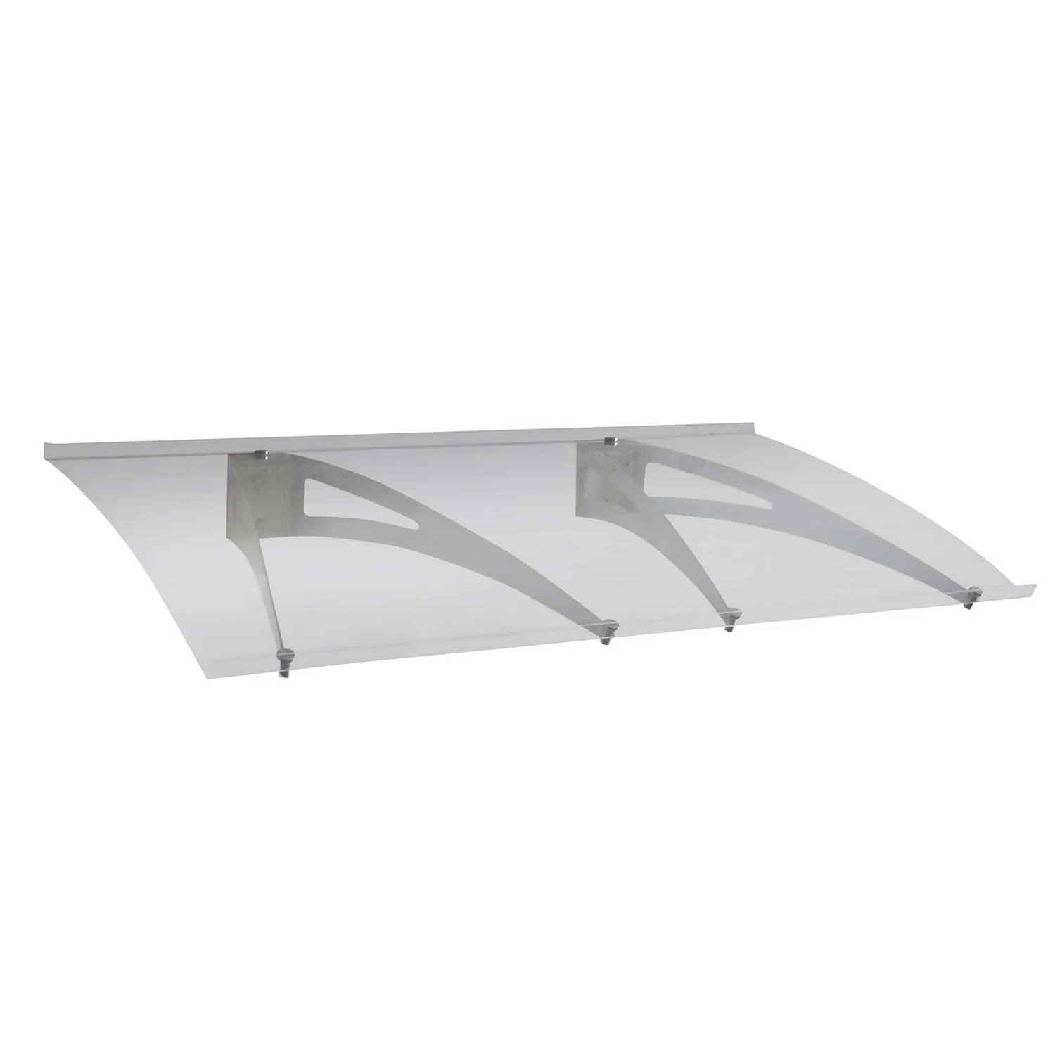 None Cambridge 1200X700 Silver Door Canopy 4 None Cambridge 1200X700 Silver Door Canopy - Image 2