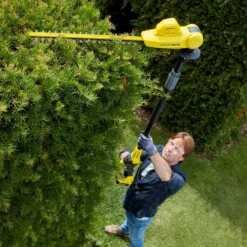 STANLEY FATMAX V20 18V Cordless Pole Hedge Trimmer 45cm (Sfmcph845M1-Gb) -Outdoor Garden 12882305 7554843590275526