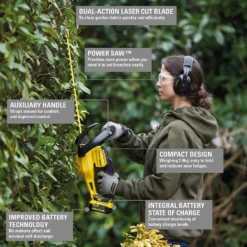 STANLEY FATMAX V20 18V Cordless Hedge Trimmer 55cm (Sfmcht855M1-Gb) -Outdoor Garden 12882306 2675052745698945