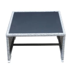 Bambrick 6 Seater Grey Rattan Garden Sofa Set -Outdoor Garden 12882317 1444931176918479