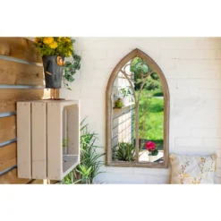 Church Window Outdoor Garden Mirror - 105cm 11 Church Window Outdoor Garden Mirror - 105cm -Outdoor Garden 12883608 1194875470403912
