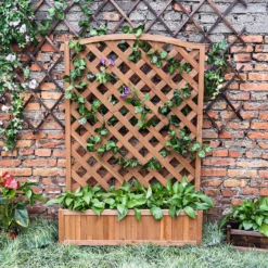 Lattice Garden Planter - Large 8 Lattice Garden Planter - Large -Outdoor Garden 12884051 1615013038513052