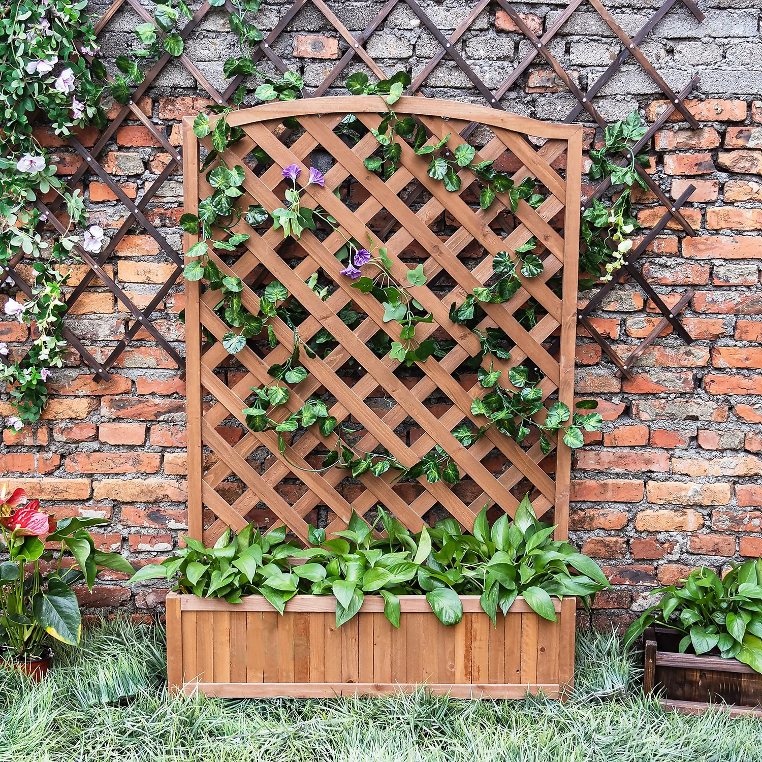 Lattice Garden Planter - Large 4 Lattice Garden Planter - Large - Image 2