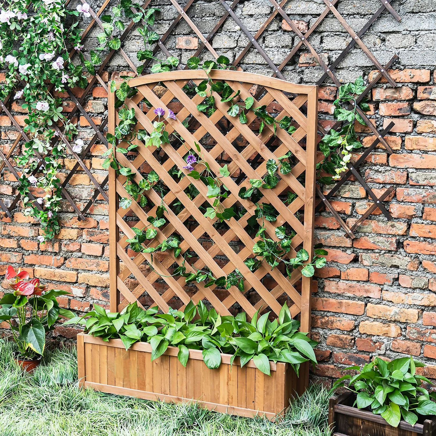 Lattice Garden Planter - Large 6 Lattice Garden Planter - Large - Image 4