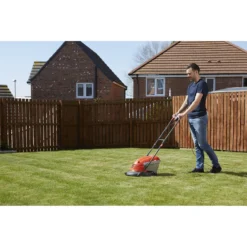 Flymo 1400W Electric Hover Lawn Mower - 25cm -Outdoor Garden 12884889 1994843481937912