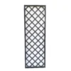1.8m X 60cm Wooden Trellis Panel - Grey -Outdoor Garden 12885325 1435013038557425