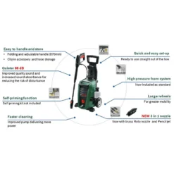 Bosch UniversalAquatak 135 High-Pressure Washer -Outdoor Garden 12885390 1304960722621600